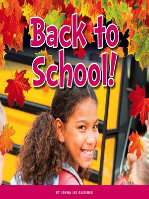 cover image of Back to School!